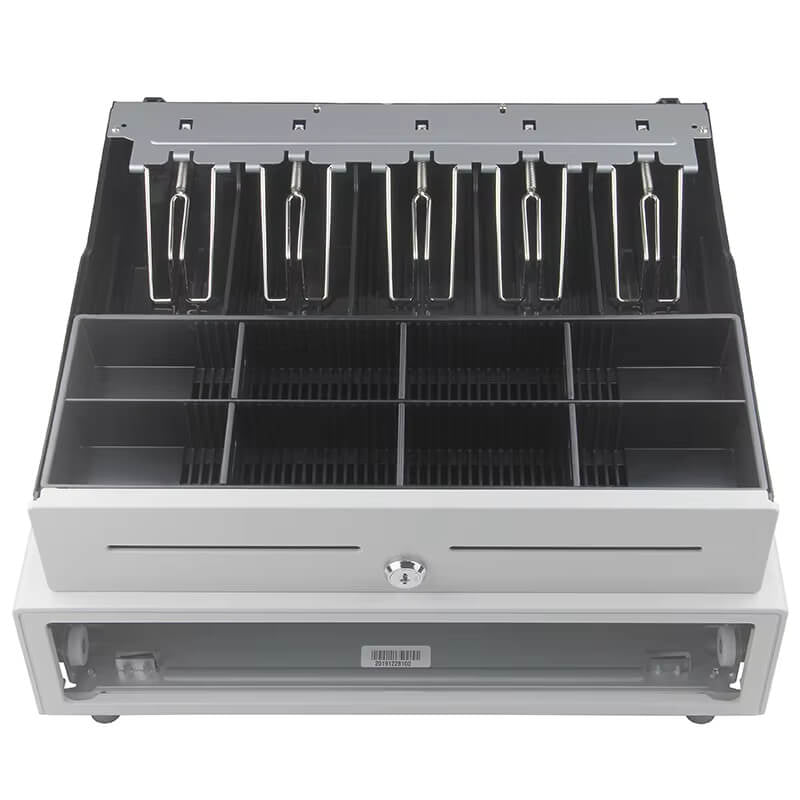 405A Cash Drawer POS Cash Register 5 Grids 3 Section - Mprinterstone
