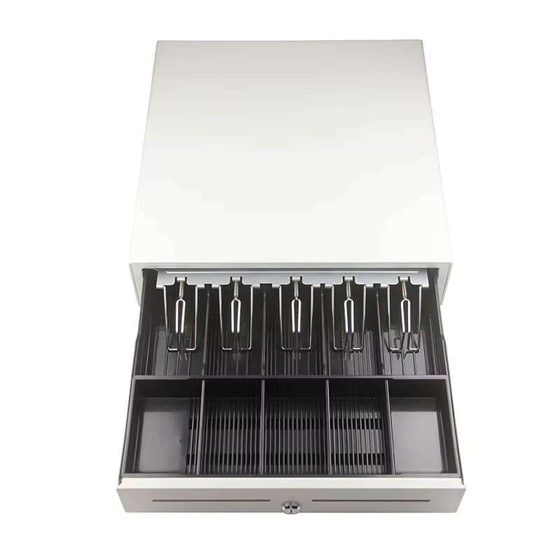 405A Cash Drawer POS Cash Register 5 Grids 3 Section - Mprinterstone