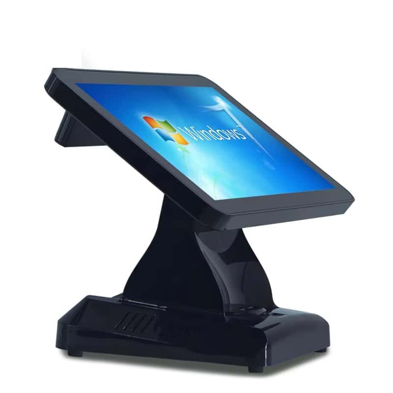 616D Windows POS Systems 15inch Touch Screen Cash Register - Mprinterstone