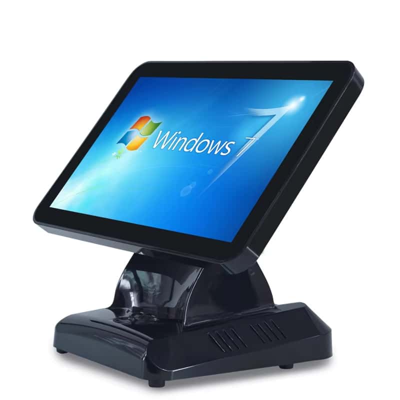616D Windows POS Systems 15inch Touch Screen Cash Register - Mprinterstone