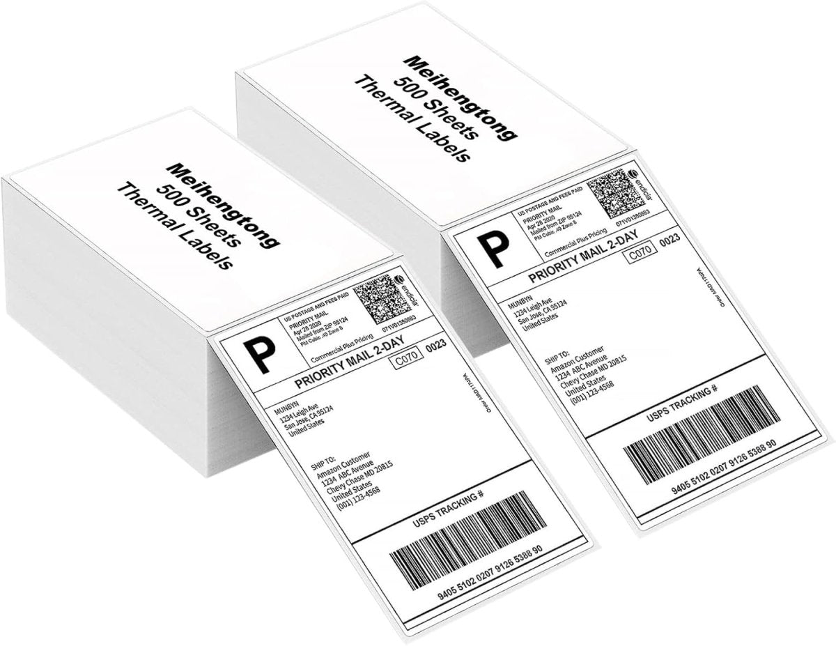 Clearance Thermal Label 4*6 inch 1000 Sheets - Mprinterstone