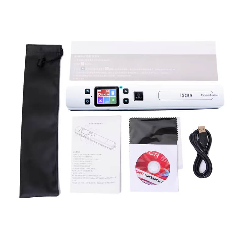 Customize Document Scanner Sd Card Portable 1050Dpi A4 Size - Mprinterstone