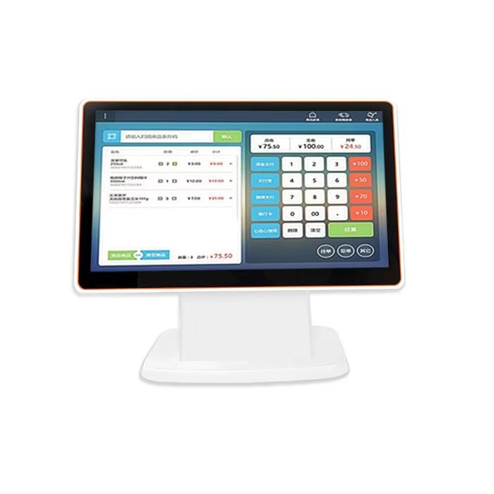 HD21 POS Desktop Machine System Dual Screen Core I4 15.6inch - Mprinterstone