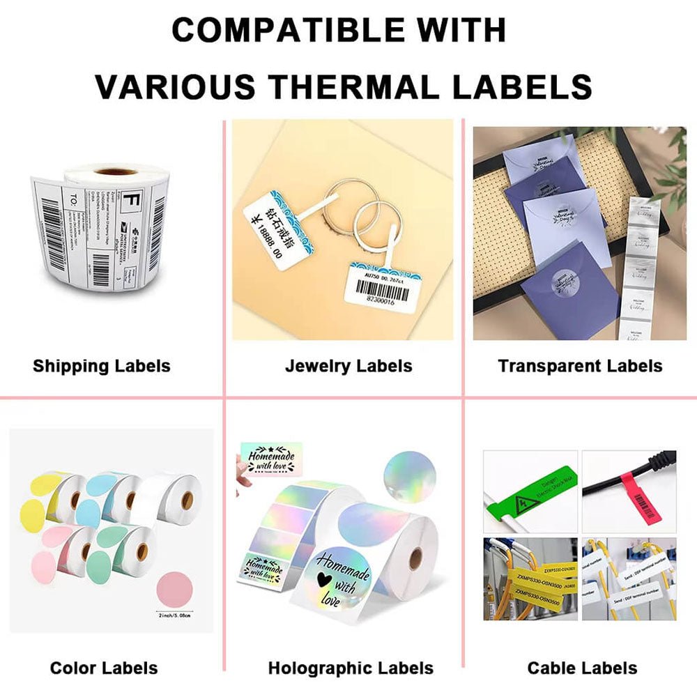 L1081 Thermal Label Printer Bluetooth Waybill - Mprinterstone