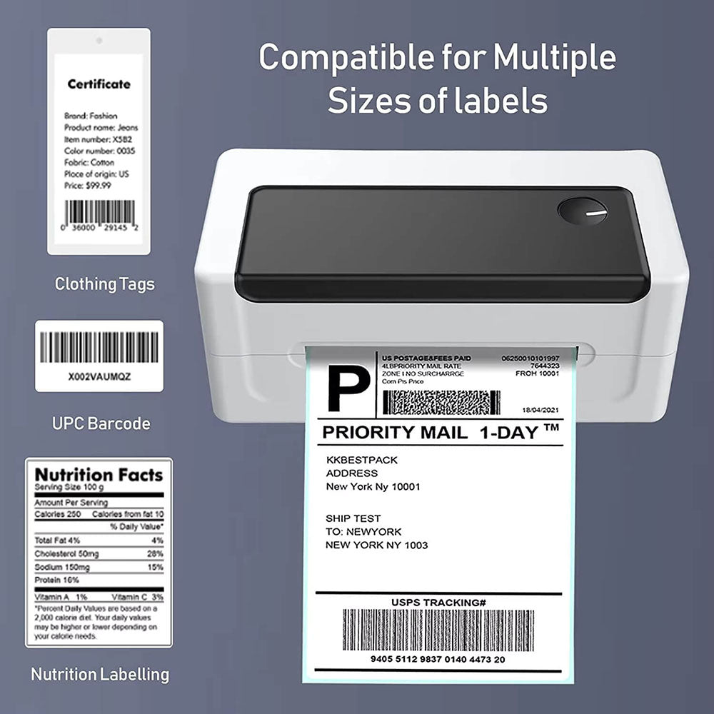 L1081 Thermal Label Printer Bluetooth Waybill - Mprinterstone