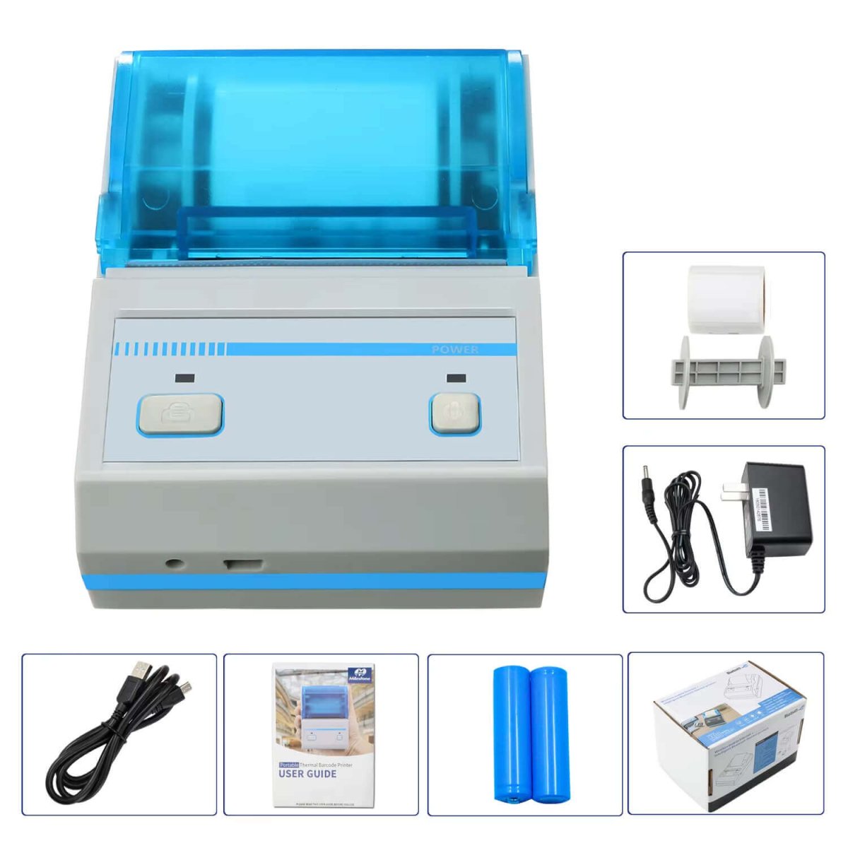 L5801 Receipt Printer Label Barcode Sticker - Mprinterstone