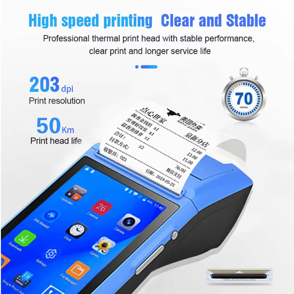 M1 POS Terminal Android Handheld Receipt Printer - Mprinterstone