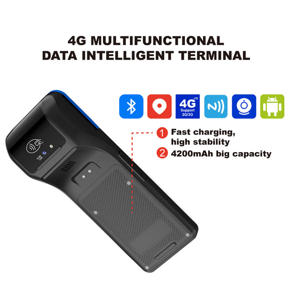 M2 POS Terminal Mobile Handheld Touch Screen - Mprinterstone