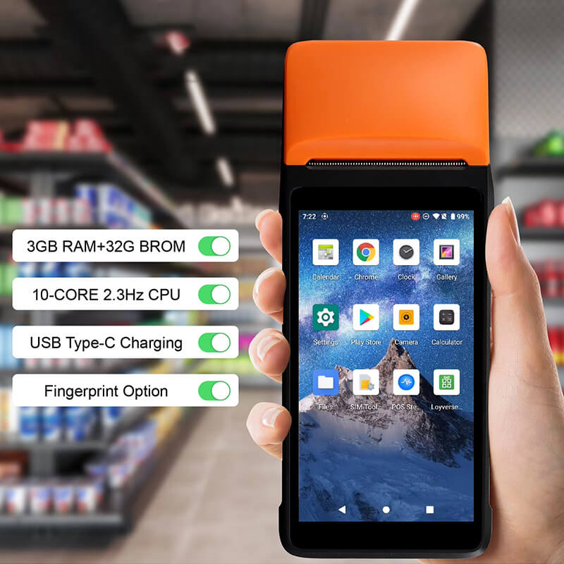 M3 POS Machine Android 11 32GB Handheld Mobile Smart 5 Inch - Mprinterstone