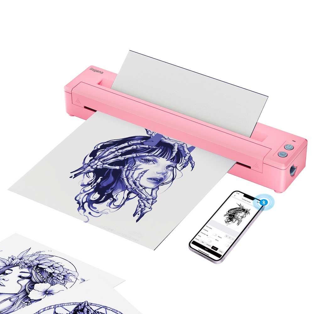 P19 Tattoo Printer Wireless Tattoo Transfer Machine - Mprinterstone