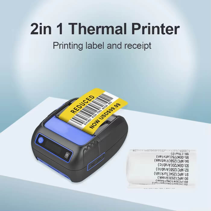 P58F Wireless Thermal Barcode Printer - Mprinterstone