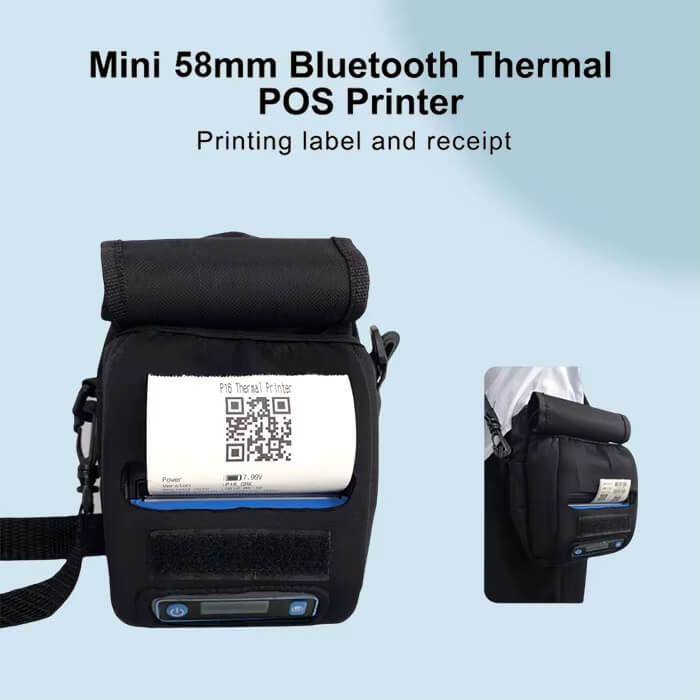 P58F Wireless Thermal Barcode Printer - Mprinterstone