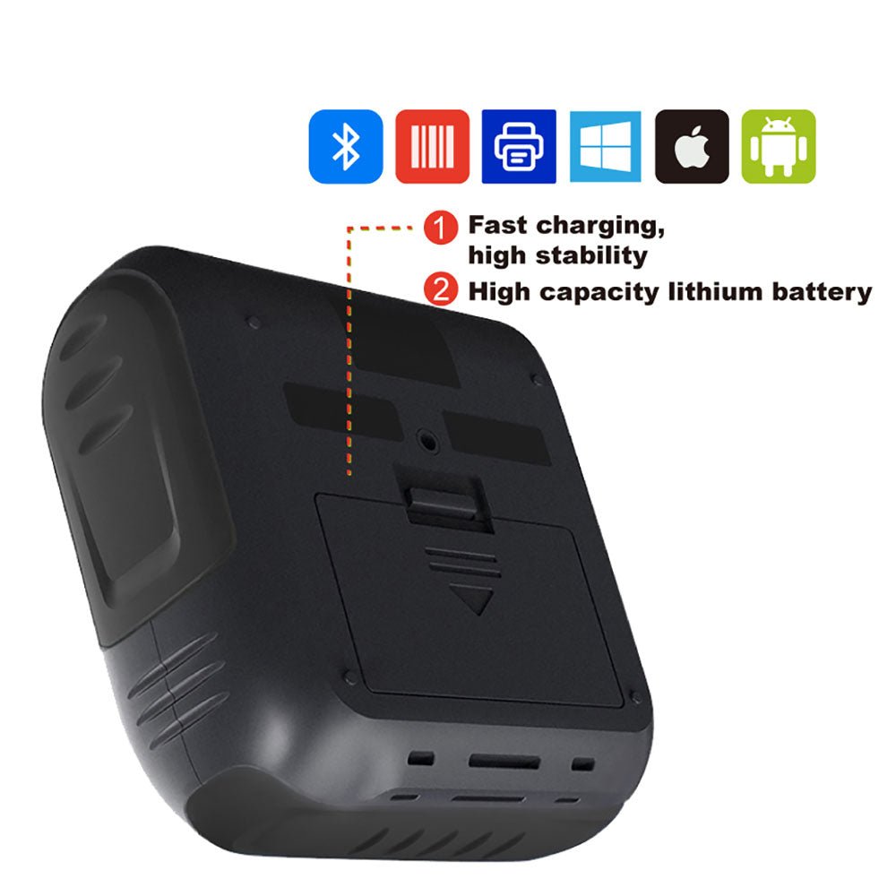 P8003 Thermal Printer Portable Handheld 80mm Bluetooth Printer - Mprinterstone