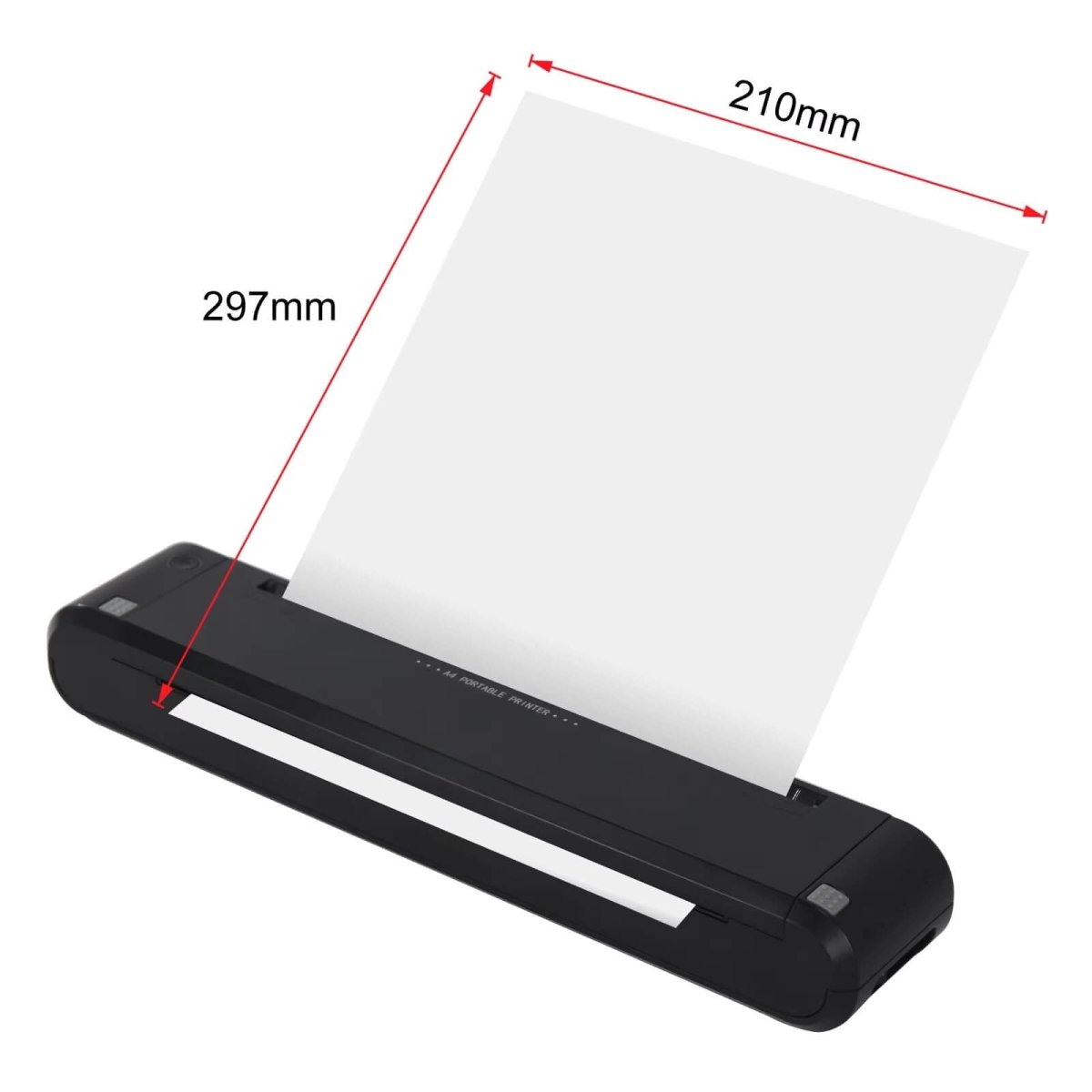 P8007 Wireless Portable Document Printer A4 Copier Machine - Mprinterstone