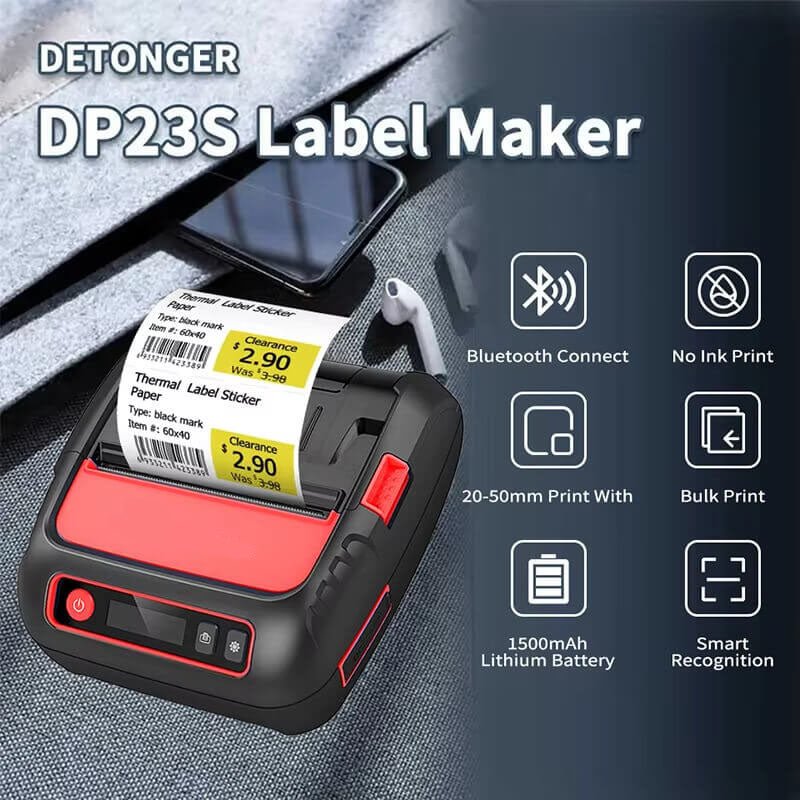 P80F Thermal Printer Wireless 80mm Mobile Potable - Mprinterstone