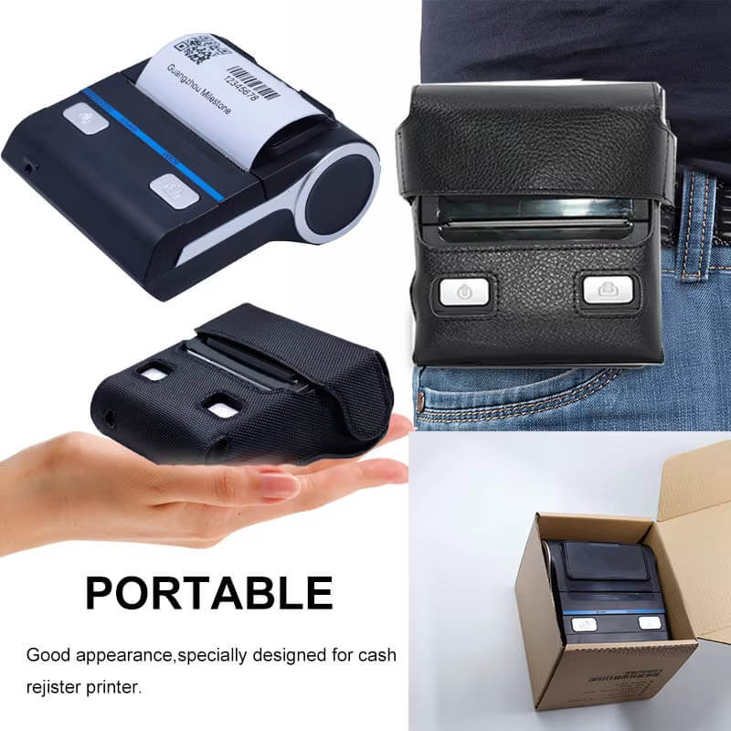 Portable Receipt Printer Handheld Bluetooth P8001 - Mprinterstone