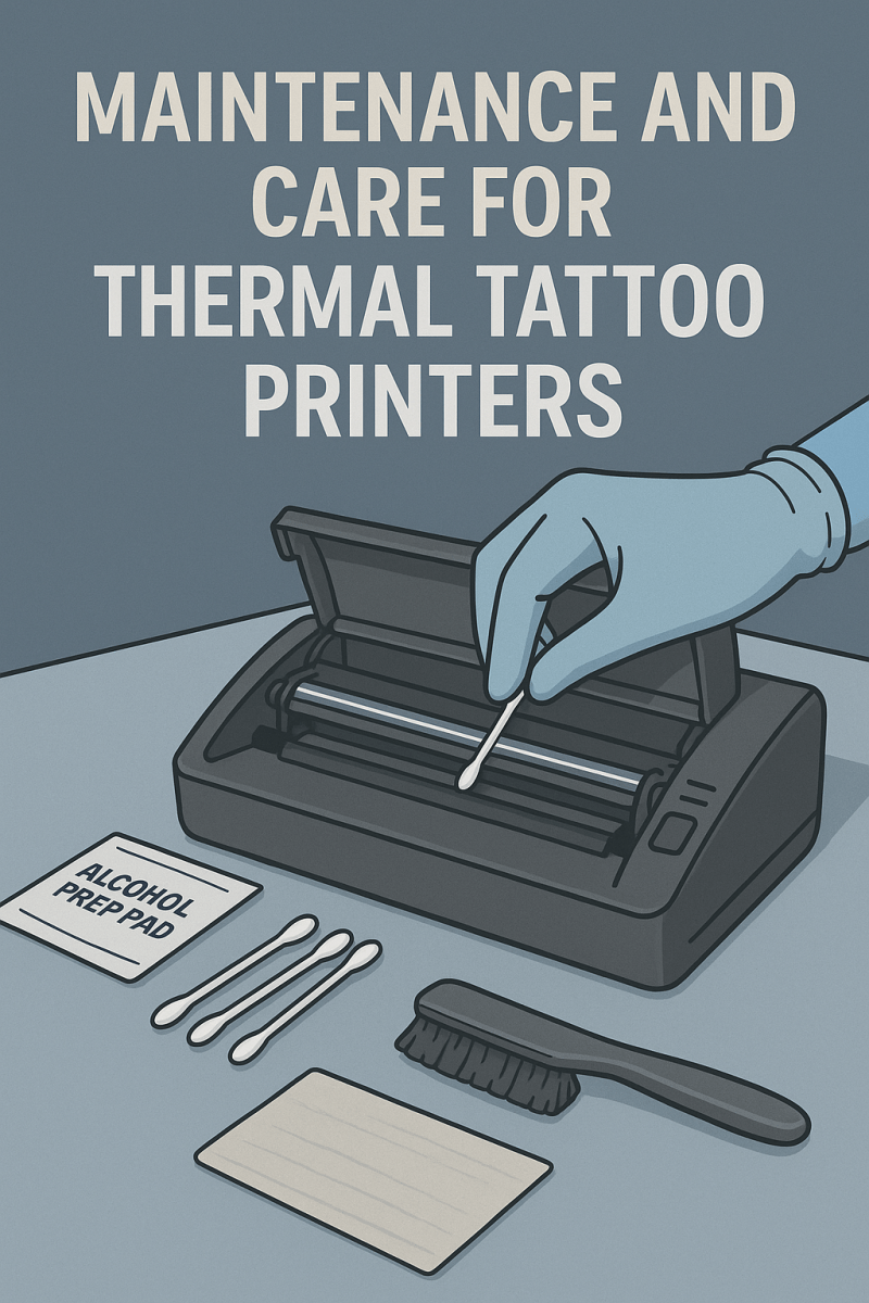 Can Thermal Tattoo Printers Be Used for Large Designs? - Mprinterstone