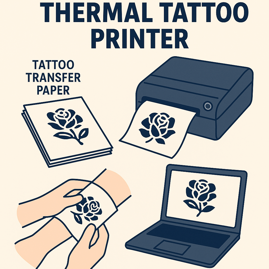 How to Set Up a Thermal Tattoo Printer: A Real-World Guide for Artists and Beginners - Mprinterstone