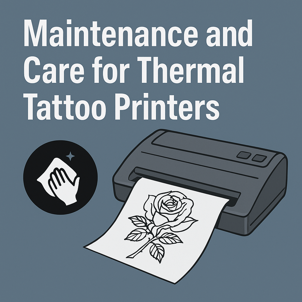 Maintenance and Care for Thermal Tattoo Printers - Mprinterstone