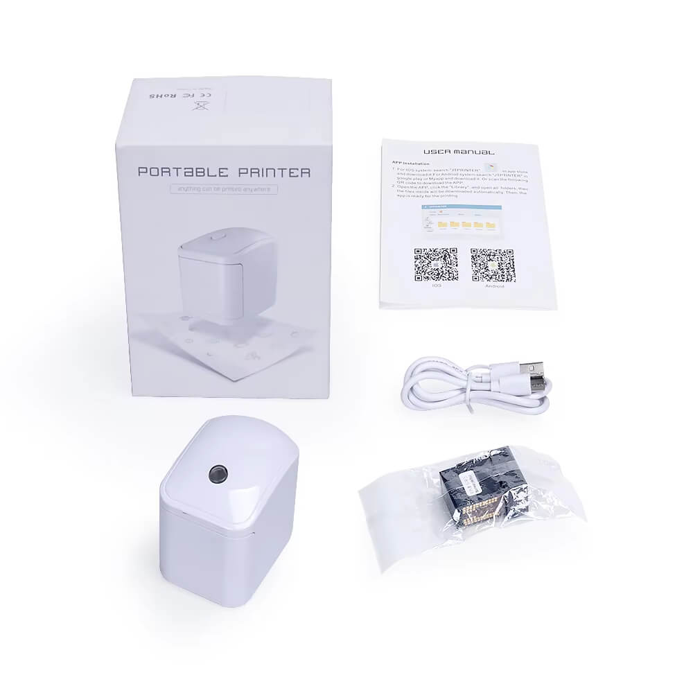 JT01 Portable Color Printer Temporary Tattoo Printing - Mprinterstone