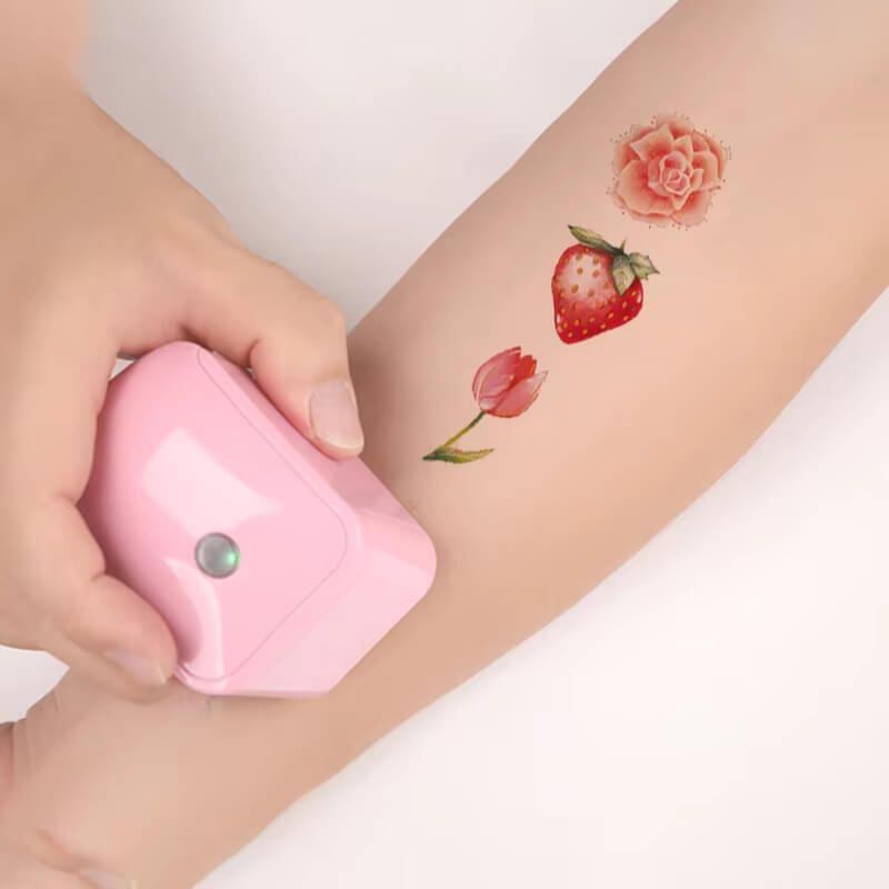 JT01 Portable Color Printer Temporary Tattoo Printing - Mprinterstone